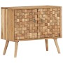 Solid acacia wood sideboard 75x35x65 cm by vidaXL, Sideboards - Ref: Foro24-287439, Price: 203,73 €, Discount: %