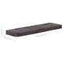 Cojines para muebles de palets 2 unidades algodón antracita