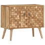 Solid acacia wood sideboard 75x35x65 cm by vidaXL, Sideboards - Ref: Foro24-287439, Price: 203,73 €, Discount: %