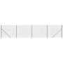 Cerca de alambre con brida gris antracita 1,6x10 m de vidaXL, Paneles de vallas - Ref: Foro24-154308, Precio: 90,45 €, Descue...