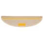 Alfombrillas autoadhesivas sisal 15 uds bereber 56x17x3 cm