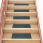 Felpudos autoadhesivos para escaleras, 15 unidades, 60 x 25 cm