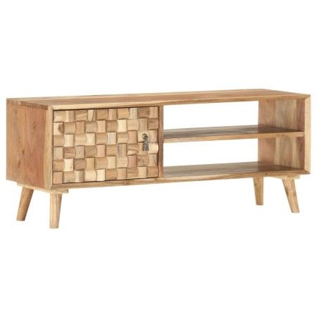 Massivholz Akazienholz TV-Möbel 100x35x40 cm von vidaXL, TV-Möbel - Ref: Foro24-287442, Preis: 142,95 €, Rabatt: %