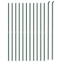 Drahtzaun mit grünem Flansch 1,1x25 m von vidaXL, Zaunpaneele - Ref: Foro24-154170, Preis: 149,99 €, Rabatt: %