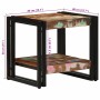 Mesa de Café Multicolor 40 x 40 x 38 cm madera maciza reciclada