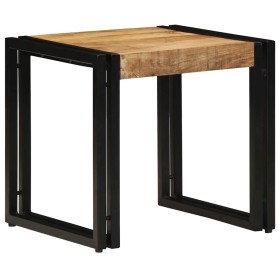 Mesa de Café Marrón 40 x 40 x 38 cm madera maciza de mango