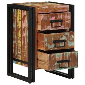 Armario de Noche 40 x 35 x 50 cm madera maciza reciclada