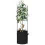 Tutores para tomates con bolsa 4 uds de acero y PP 116 cm