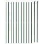 Drahtzaun mit grünem Flansch 1,4x25 m von vidaXL, Zaunpaneele - Ref: Foro24-154171, Preis: 187,84 €, Rabatt: %