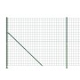 Drahtzaun mit grünem Flansch 1,4x25 m von vidaXL, Zaunpaneele - Ref: Foro24-154171, Preis: 187,84 €, Rabatt: %