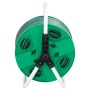 Carrete de rollo para manguera de pie PVC verde 30 m