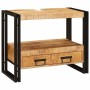 Mueble para lavabo de baño Madera maciza de Mango y Hierro