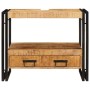 Mueble para lavabo de baño Madera maciza de Mango y Hierro