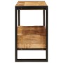 Mueble para lavabo de baño Madera maciza de Mango y Hierro