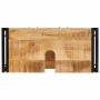Mueble para lavabo de baño Madera maciza de Mango y Hierro