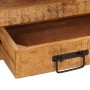 Mueble para lavabo de baño Madera maciza de Mango y Hierro