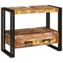 Mueble para lavabo de baño Madera maciza recuperada y hierro