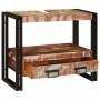 Mueble para lavabo de baño Madera maciza recuperada y hierro
