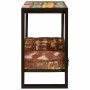 Mueble para lavabo de baño Madera maciza recuperada y hierro
