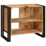 Mueble para lavabo de baño Madera maciza de Mango y Hierro