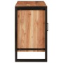 Mueble para lavabo de baño Madera maciza de Acacia y Hierro