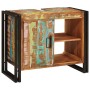 Mueble para lavabo de baño Madera maciza recuperada y hierro