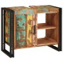Mueble para lavabo de baño Madera maciza recuperada y hierro