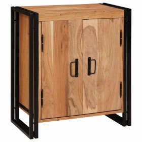 Armario de Noche Marrón 38 x 33 x 58 cm madera maciza de acacia