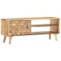 Massivholz Akazienholz TV-Möbel 100x35x40 cm von vidaXL, TV-Möbel - Ref: Foro24-287442, Preis: 142,95 €, Rabatt: %