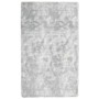 Alfombra de pelo largo NAVARRA gris plata 60x100 cm poliéster