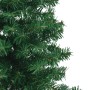 Árbol de Navidad artificial de esquina verde 150 cm PVC