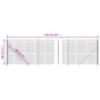 Drahtzaun mit grüner Kabelbinder 1,8x10 m von vidaXL, Zaunpaneele - Ref: Foro24-154181, Preis: 109,29 €, Rabatt: %