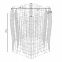 Arriate hexagonal de gaviones 100x90x100 cm