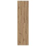 Armario de madera de ingeniería roble artesanal 100x50x200 cm