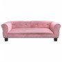Rosa Samt Hundebett 95x55x30 cm von vidaXL, Betten für Hunde - Ref: Foro24-171813, Preis: 92,54 €, Rabatt: %