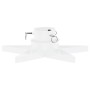 Soporte para árbol de Navidad blanco 47x47x13,5 cm