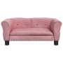 Hundebett aus rosa Samt, 70 x 45 x 30 cm von vidaXL, Betten für Hunde - Ref: Foro24-171827, Preis: 67,30 €, Rabatt: %