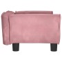 Hundebett aus rosa Samt, 70 x 45 x 30 cm von vidaXL, Betten für Hunde - Ref: Foro24-171827, Preis: 67,30 €, Rabatt: %