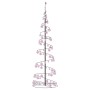VidaXL LED para árbol de Navidad con bolas 120 LED blanco
