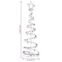 VidaXL LED para árbol de Navidad con bolas 120 LED blanco