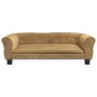 Cama para perros de terciopelo marrón 95x55x30 cm de vidaXL, Camas para perros - Ref: Foro24-171815, Precio: 84,63 €, Descuen...