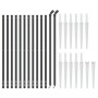 Wire fence with anchor spikes anthracite gray 1x25 m by vidaXL, fence panels - Ref: Foro24-154265, Price: 207,26 €, Discount: %