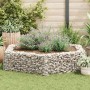 Arriate hexagonal de gaviones 200x173x40 cm