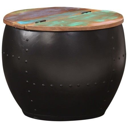 Recycled solid wood coffee table 53x43 cm by vidaXL, Coffee table - Ref: Foro24-287483, Price: 149,88 €, Discount: %