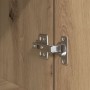 Aparador Artisan Roble 50x35x180 cm Madera de ingeniería