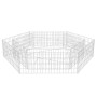 Arriate hexagonal de gaviones 200x173x40 cm