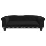 Hundebett aus schwarzem Samt, 95 x 55 x 30 cm von vidaXL, Betten für Hunde - Ref: Foro24-171814, Preis: 100,70 €, Rabatt: %