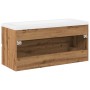 Mueble con lavabo integrado roble artisan