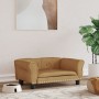 Hundebett aus braunem Samt, 70 x 45 x 30 cm von vidaXL, Betten für Hunde - Ref: Foro24-171829, Preis: 66,32 €, Rabatt: %