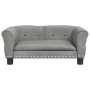 Hellgraues Hundebett aus Samt, 70 x 45 x 30 cm von vidaXL, Betten für Hunde - Ref: Foro24-171825, Preis: 80,26 €, Rabatt: %